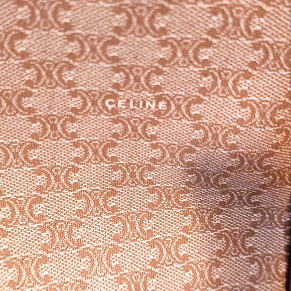 Celine Clutch Tan Leather 12"w 9-1/4"L - Picture 11 of 13